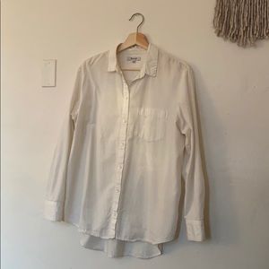 Madewell Drapey Ex-boyfriend shirt